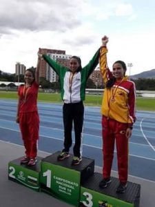 Fusagasugá tiene Campeona Nacional de Atletismo, se llama Ana María Cifuentes y tiene 16 años.