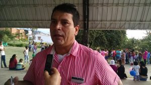 César Ortíz, coordinador de las JAC de la Urbanización Ebenezer